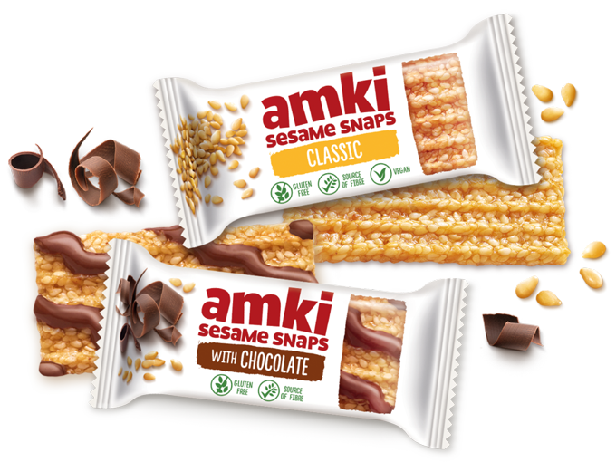 Classic Sesame and Sesame with Chocolate by Amki ToGO